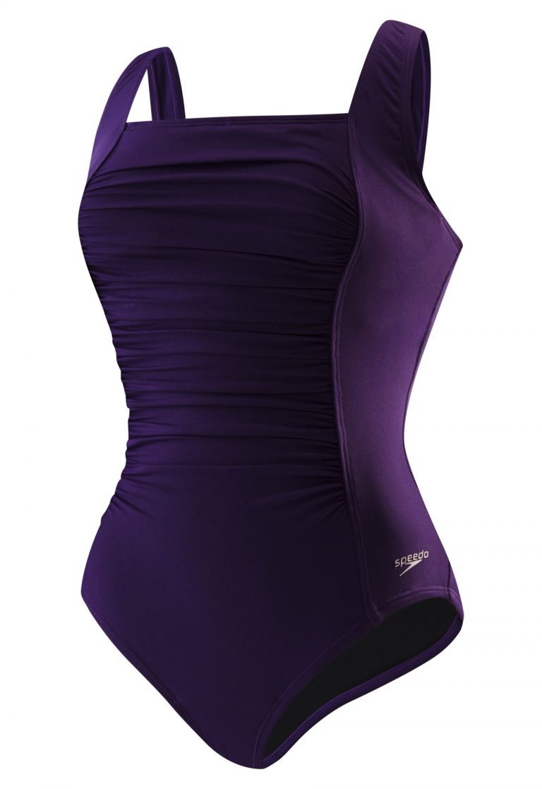 Speedo Shirred Tank Wild Berry